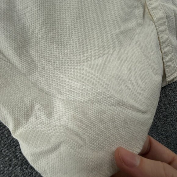 Ariat Pro Series Ivory Long Sleeve Button Up Shirt Men Outdoors Size 36 Small - Picture 14 of 16